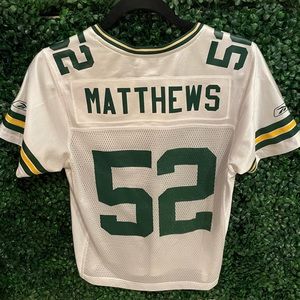 Green Bay Packers Matthews 52 Jersey